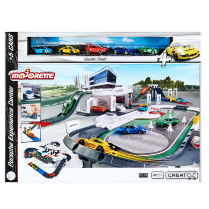 MAJORETTE – PORSCHE EXPERIENCE CENTER + 5 VEHICLES