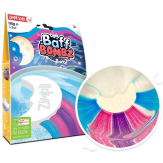 Zimpli Kids - Baff Bomb White Moon Rainbow Effect