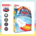 ZIMPLI KIDS – BAFF BOMB WHITE MOON RAINBOW EFFECT