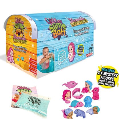 ZIMPLI KIDS – MERMAID TREASURE CHEST BOX AQUA BLUE