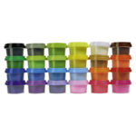 Art and Fun 24 Pâte à Modeler en pot - 24 Couleurs