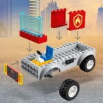 CAMION POMPIERS + ECHELLE