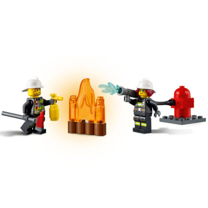 CAMION POMPIERS + ECHELLE