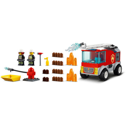 CAMION POMPIERS + ECHELLE