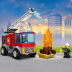 CAMION POMPIERS + ECHELLE