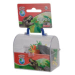 Dinosaure dans un coffre à trésor