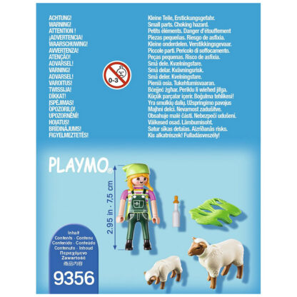 Fermière avec moutons-1