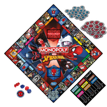 HASBRO MONOPOLY MARVEL SPIDER MAN