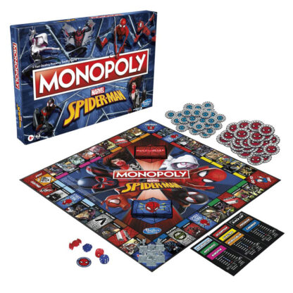 HASBRO MONOPOLY MARVEL SPIDER MAN