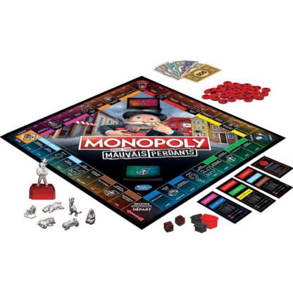 HA HASBRO MONOPOLY POUR LES MAUVAIS PERDANTSSBRO MONOPOLY POUR LES MAUVAIS PERDANTS