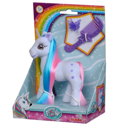 Licorne Simba avec crinière colorée