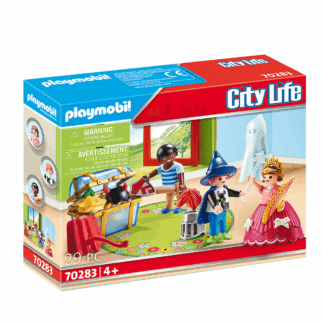 playmobil enfants et malle