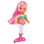 POUPÉE SIRÈNE PAILLETTES 14 CM - EVI LOVE