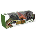 3 PACK DINO PULL BACK CAR – 1