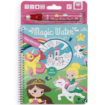 Cahier à colorier à l’eau Princesses