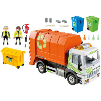 Camion de recyclage des ordures-1