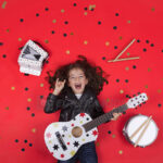 Guitarre en bois 75 cm-2