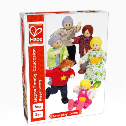 Hape – Famille de poupée en bois-1