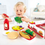 Hape – FAST FOOD SET en bois-2