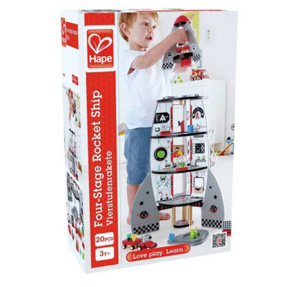 Hape – Fusée en bois-1