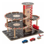 Hape – Parking en bois géant-1