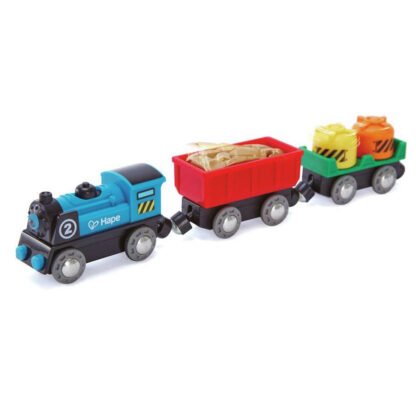 Hape – Train de marchandises à piles-1