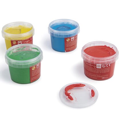 Peinture avec les doigts et les mains