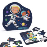 Puzzle évolutif 4 en 1 (6-9-12 et 16 pcs) – Astronaute