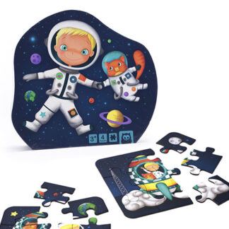 Puzzle évolutif 4 en 1 (6-9-12 et 16 pcs) – Astronaute