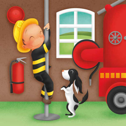 Puzzle évolutif 4 en 1 (6-9-12 et 16 pcs) – Pompiers-1