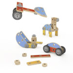 Set de construction en bois