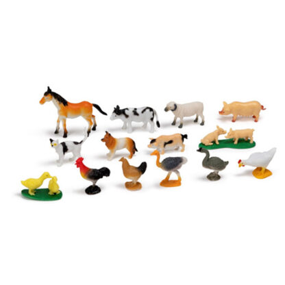 SET OF 14PCS FARM ANIMALS