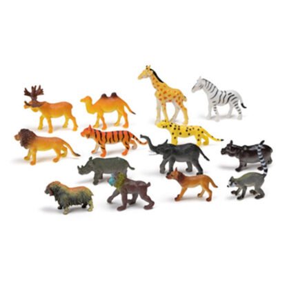 SET OF 14PCS WILD ANIMALS