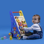 Trotteur en bois Multiactivités Circus-3