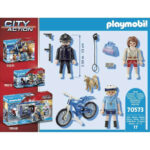 la Policière et le voleur Playmobil jeu