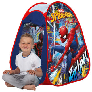 JOHN – SPIDERMAN POP UP PLAY TENT, IN A DISPLAY BOX
