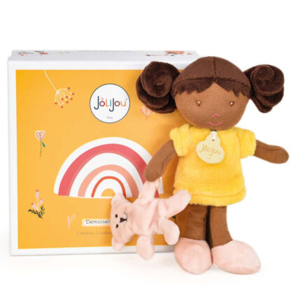 Ma première poupée douce Jaune – Mlle Vanille – 21 cm-1