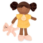 Ma première poupée douce Jaune – Mlle Vanille – 21 cm-2