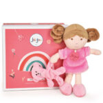 Ma première poupée douce rose – Mlle Rose – 21 cm-1