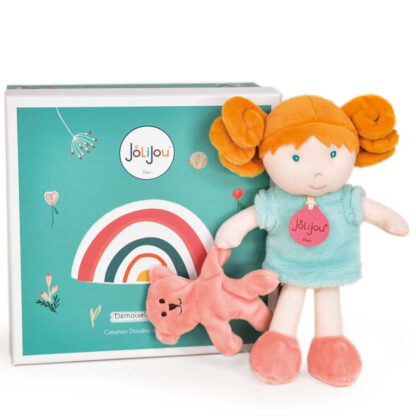 Ma première poupée douce Verte – Mlle menthe – 21 cm-1