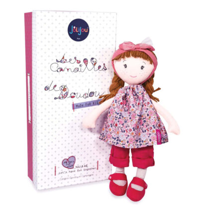 Poupée de chiffon Les Canailles – de Doudou – Capucine – 36 cm-1