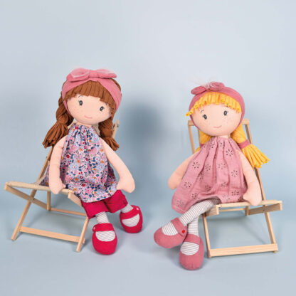 Poupée de chiffon Les Canailles – de Doudou – Capucine – 36 cm-4