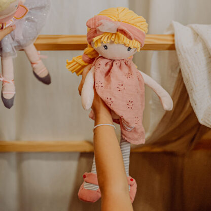 Poupée de chiffon – Les Canailles de Doudou – Suzette – 36 cm-3