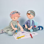 Poupée de chiffon- Les Canailles de Doudou – Tim – 36 cm-5