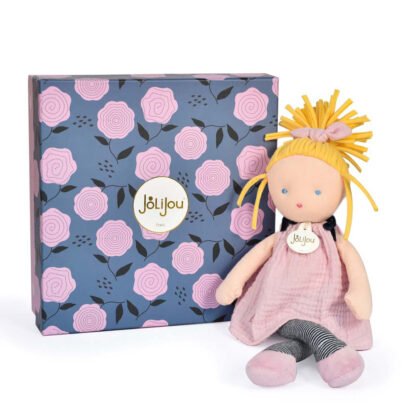 Poupée de chiffon- Les Doucettes – Inès – 30 cm-1