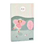 Poupée fée de la forêt en tissu rose – Diane – 25 cm-3