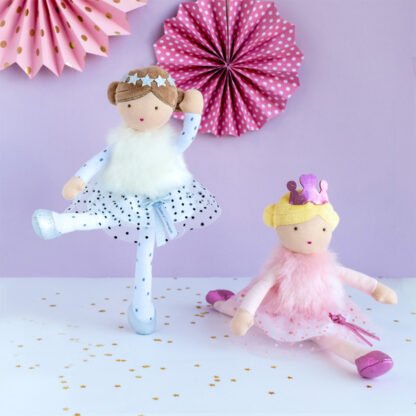 Poupée princesse en tissu – Orianne – 30 cm-5