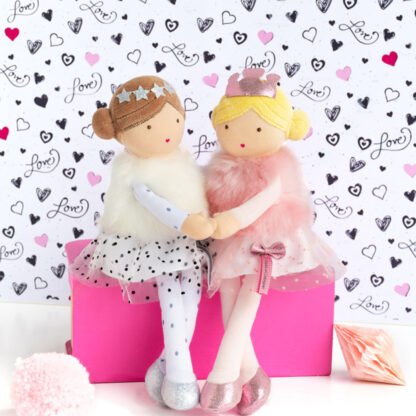 Poupée princesse en tissu – Orianne – 30 cm-6