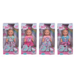 SIMBA -POUPEE EVI LOVE FASHION 12 CM – HELLO KITTY, 4-ASS.