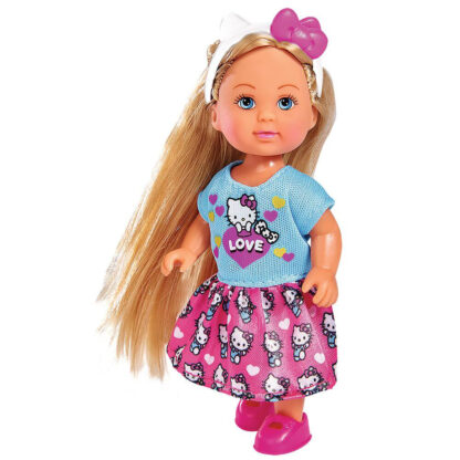 SIMBA -POUPEE EVI LOVE FASHION 12 CM – HELLO KITTY, 4-ASS.-2